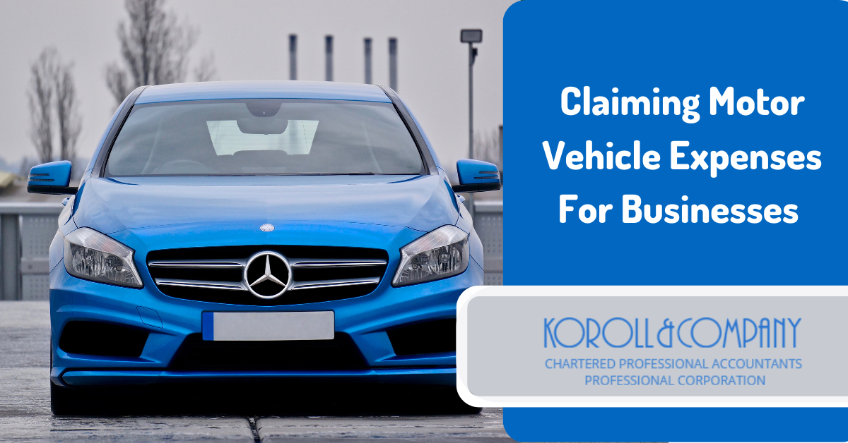 Claiming Motor Vehicle Expenses For Businesses